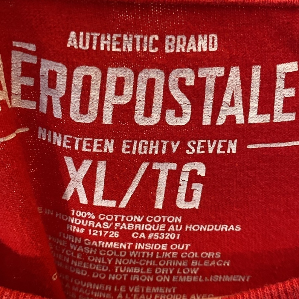 Vintage Aeropostale T XL/ TG - Picture 2 of 8